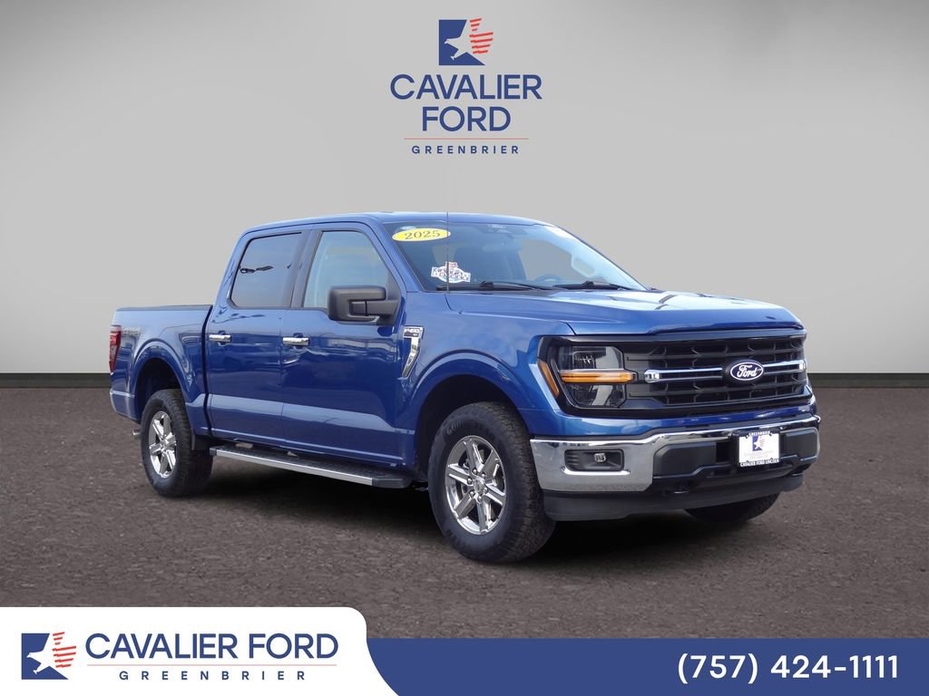 Certified 2025 Ford F150 XLT w/ Equipment Group 301A Standard