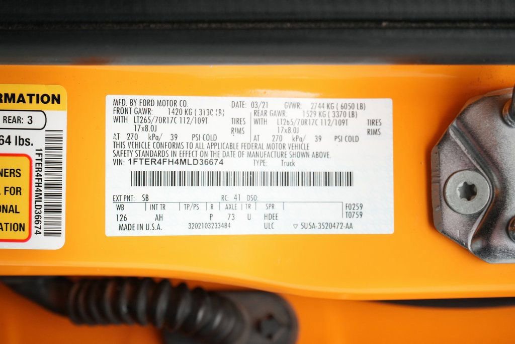 Certified 2021 Ford Ranger XLT w/ Tremor Off-Road Package image 29