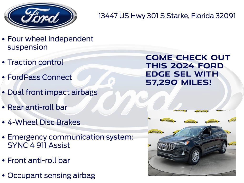 Certified 2024 Ford Edge SEL AWD/4WD image 28