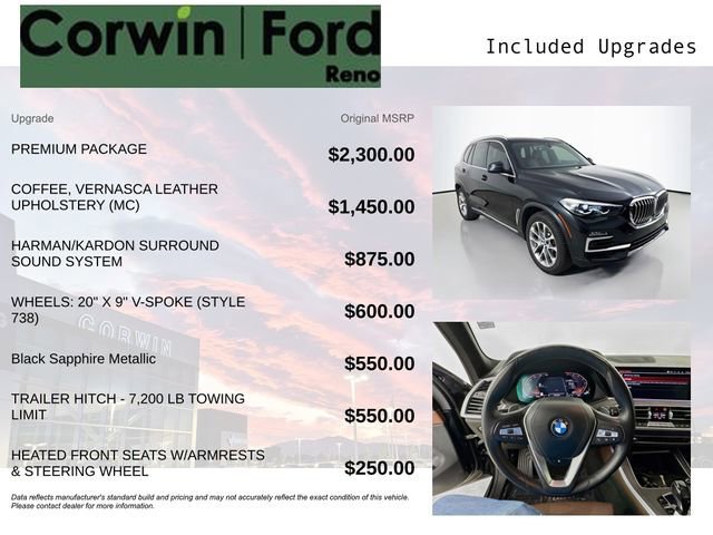 Used 2020 BMW X5 xDrive40i w/ Premium Package image 10