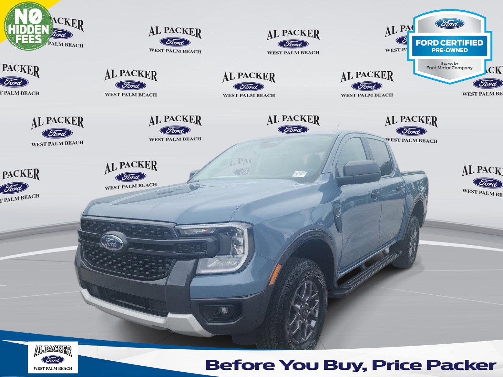 Certified 2024 Ford Ranger XLT w/ FX4 Off-Road Package AWD/4WD image 1