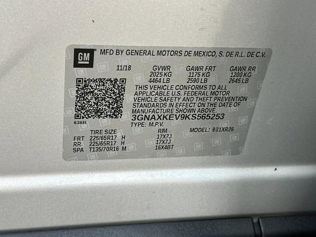 Used 2019 Chevrolet Equinox LT image 27