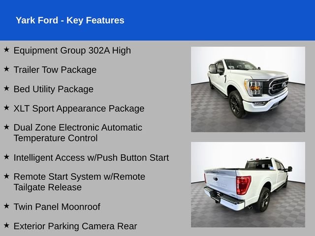 Certified 2022 Ford F150 XLT w/ Equipment Group 302A High AWD/4WD image 2