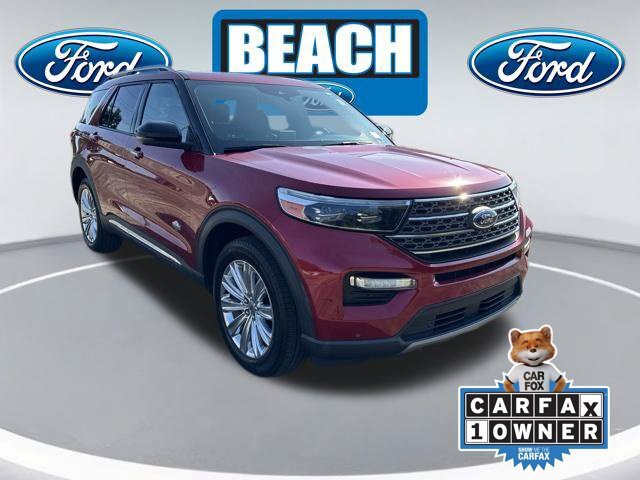 Certified 2022 Ford Explorer King Ranch w/ Class IV Trailer Tow Package AWD/4WD image 1