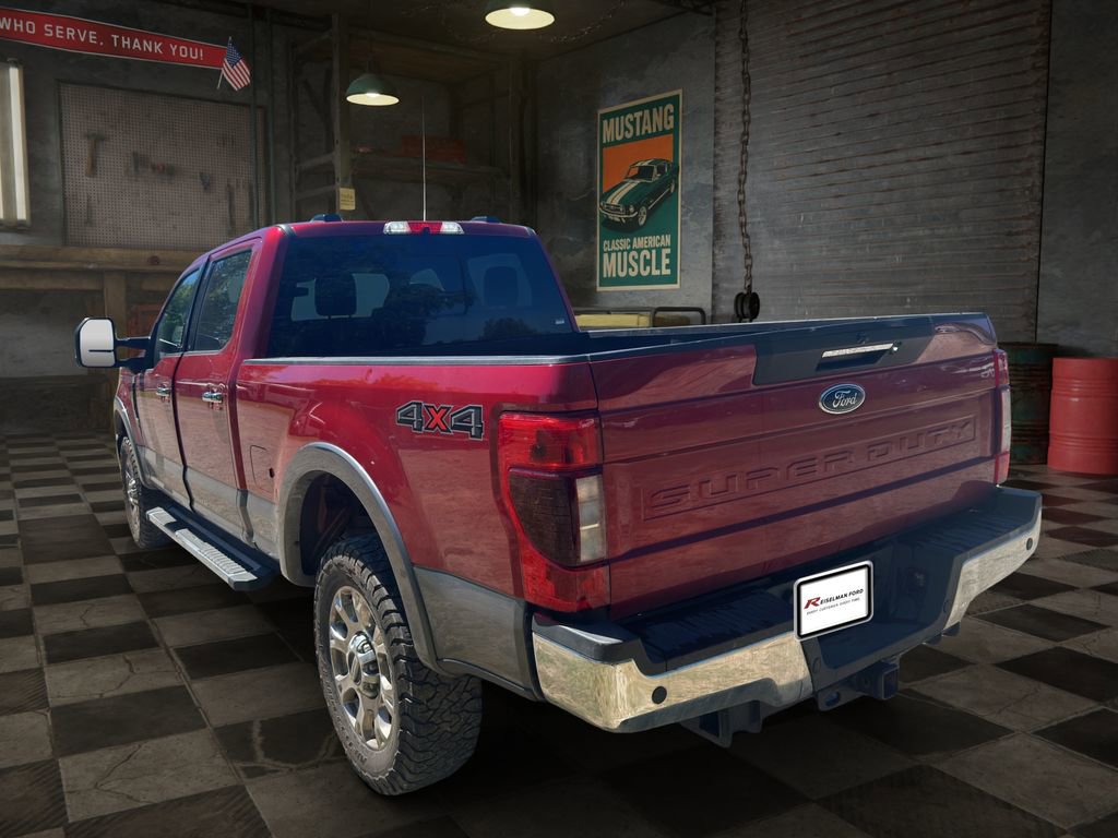 Certified 2022 Ford F250 Lariat w/ Lariat Ultimate Package AWD/4WD image 4