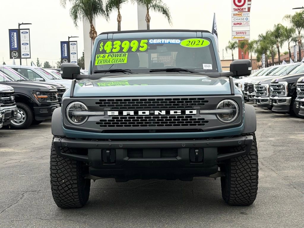 Certified 2021 Ford Bronco Badlands image 3