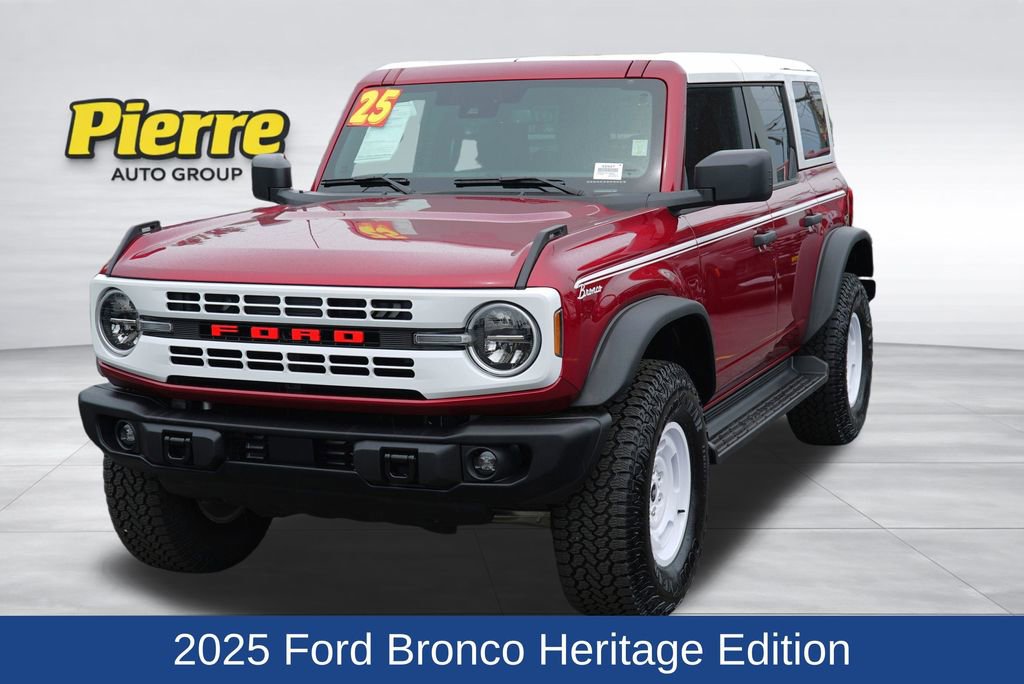 Certified 2025 Ford Bronco Heritage Edition