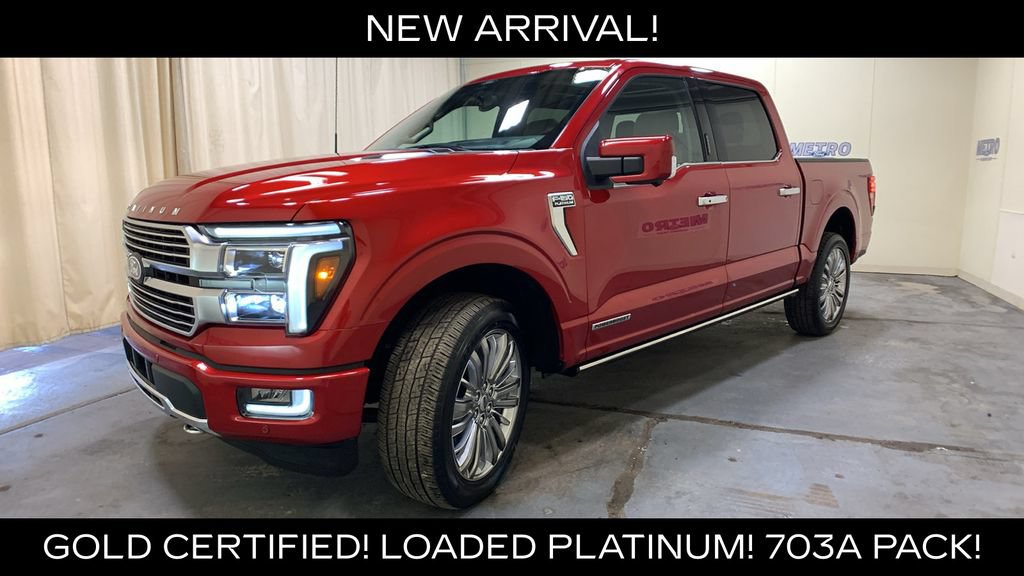 Certified 2024 Ford F150 Platinum w/ Equipment Group 703A Plus AWD/4WD image 7