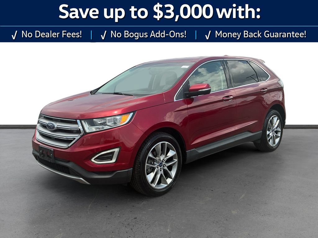 Certified 2018 Ford Edge Titanium w/ Technology Package