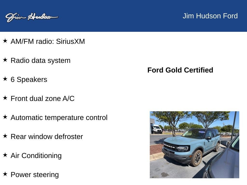 Certified 2022 Ford Bronco Sport Outer Banks w/ Tech Package AWD/4WD image 11