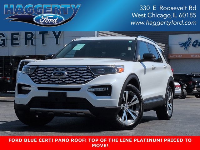 Certified 2020 Ford Explorer Platinum w/ Premium Technology Package