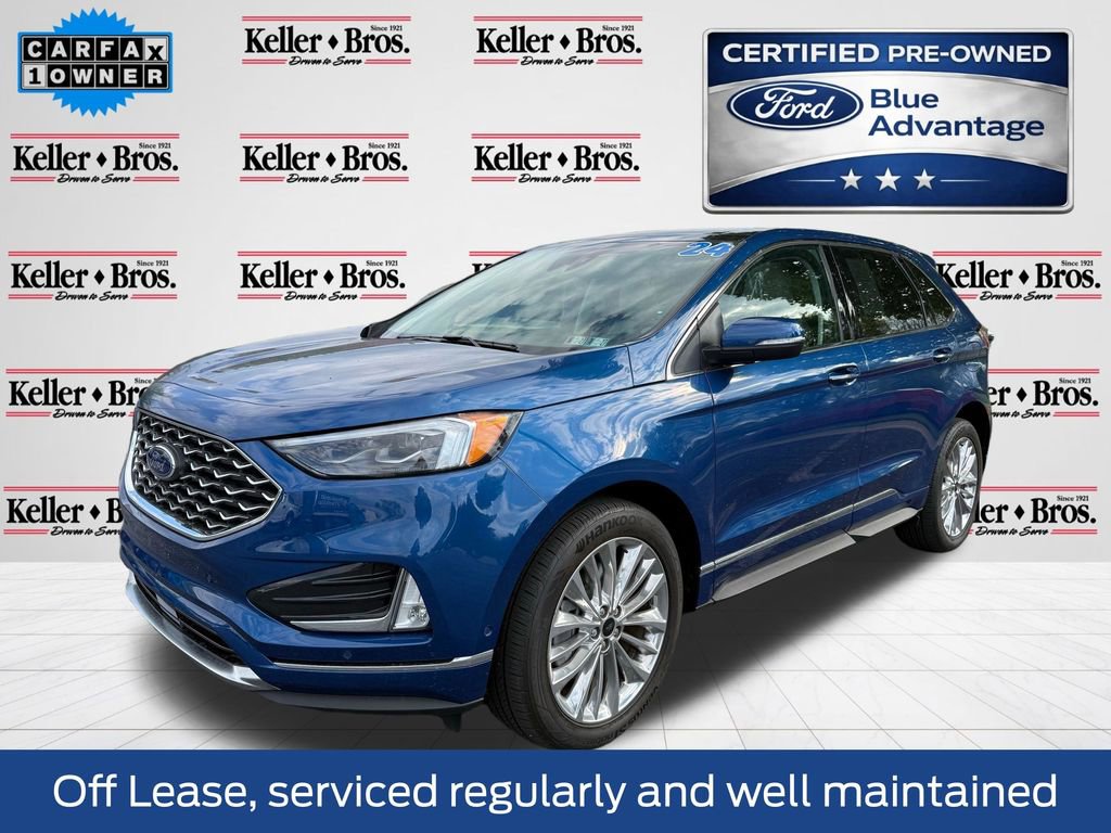 Certified 2024 Ford Edge Titanium w/ Titanium Elite Package AWD/4WD image 3