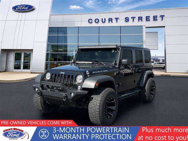 Used 2018 Jeep Wrangler Unlimited Rubicon w/ Connectivity Group AWD/4WD image 1