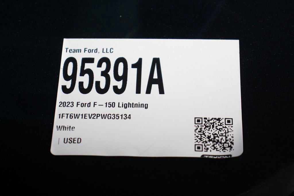 Certified 2023 Ford F150 Lightning Lariat w/ Equipment Group 511A High image 30