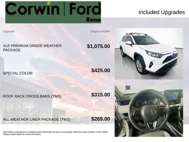 Used 2021 Toyota RAV4 XLE Premium AWD/4WD image 3