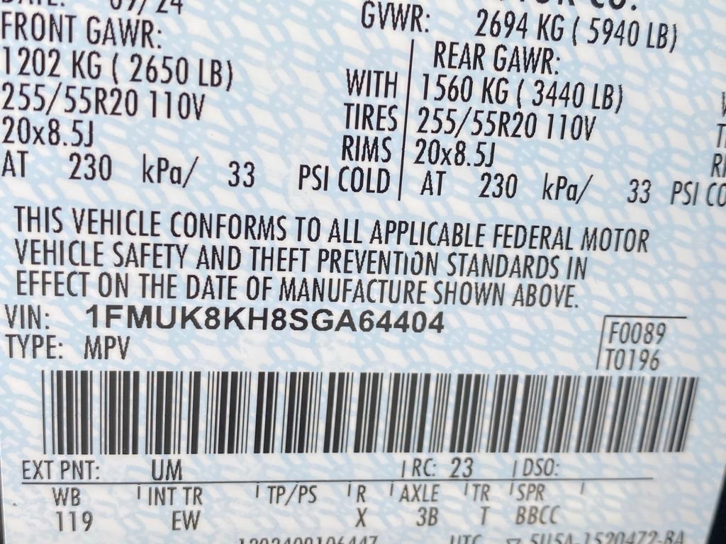 Certified 2025 Ford Explorer ST-Line image 33