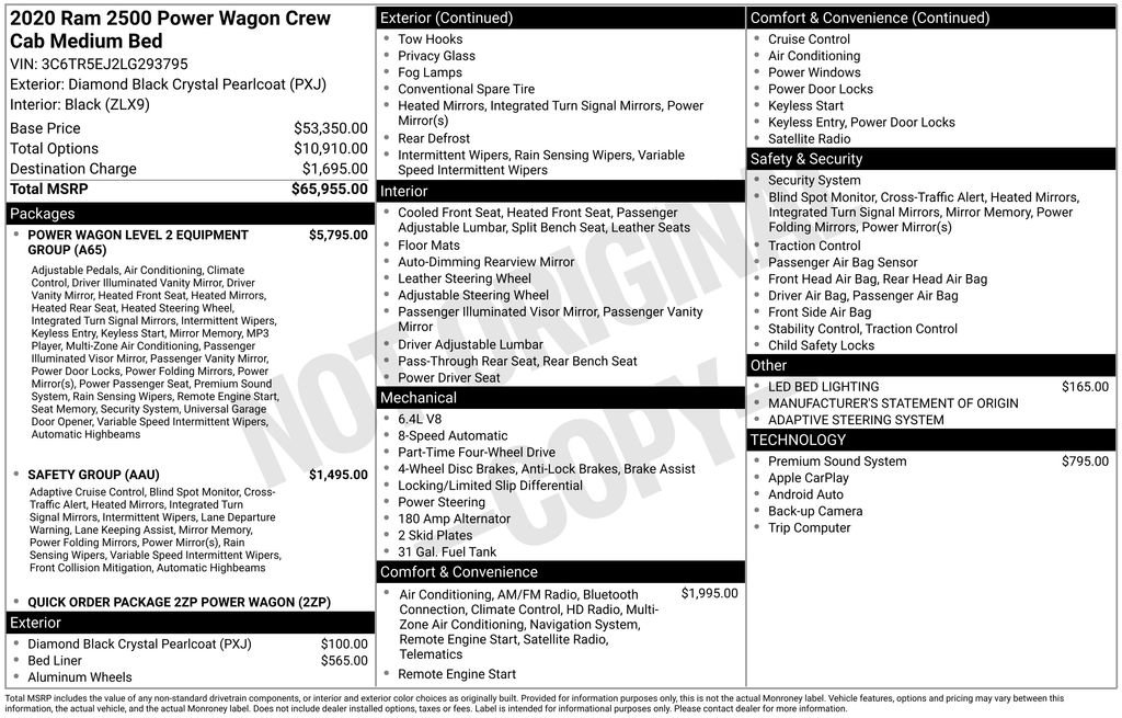 Used 2020 RAM 2500 Power Wagon image 5