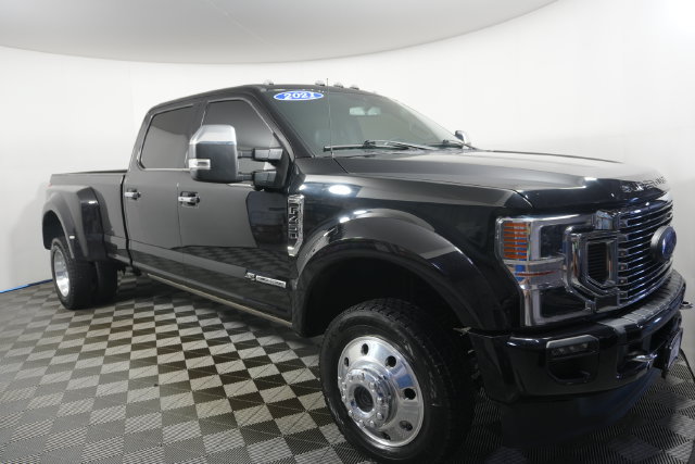 Certified 2021 Ford F450 Platinum w/ Snow Plow Prep Package AWD/4WD image 1
