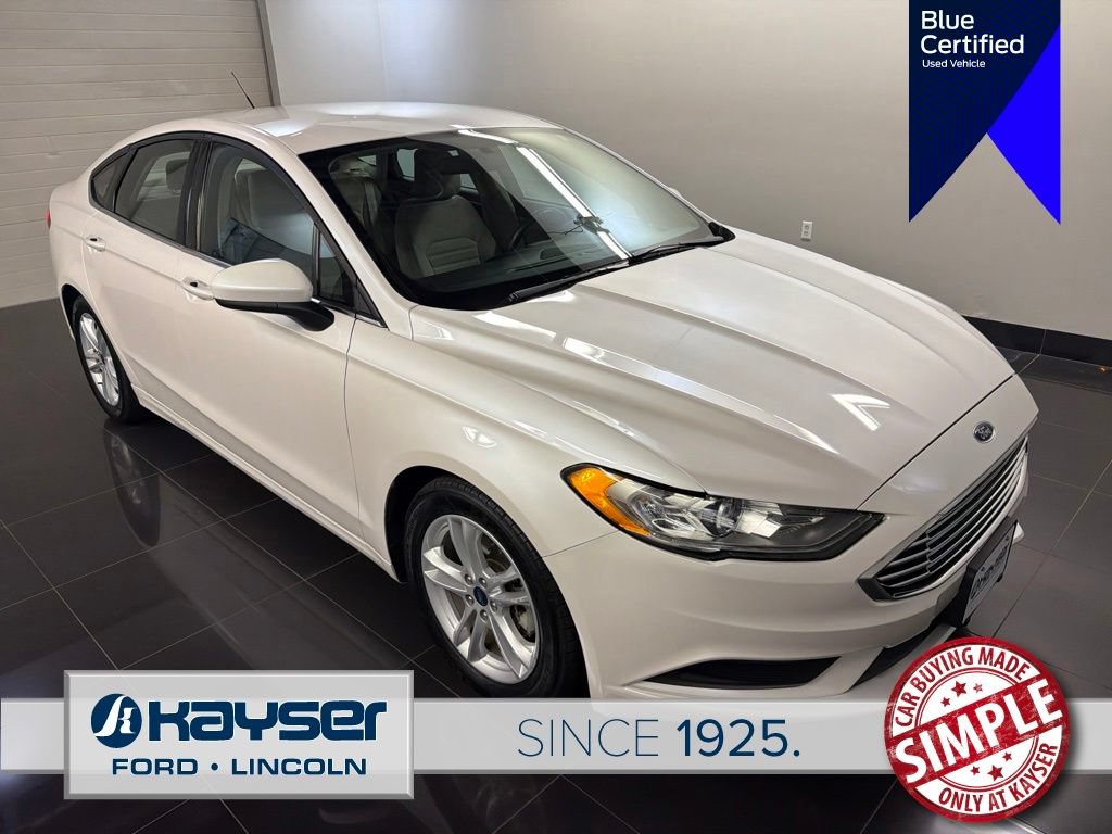 Certified 2018 Ford Fusion SE w/ Fusion SE Technology Package FWD image 1