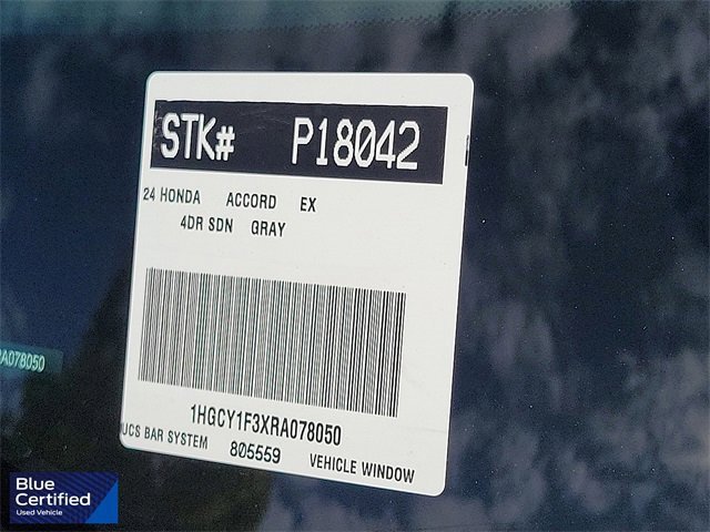 Used 2024 Honda Accord EX image 31