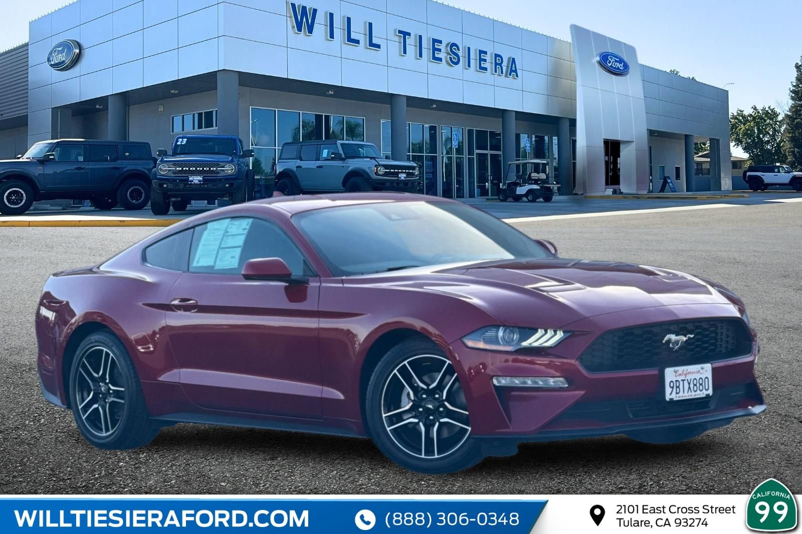 Certified 2022 Ford Mustang ECOBOOST w/ Equipment Group 101A