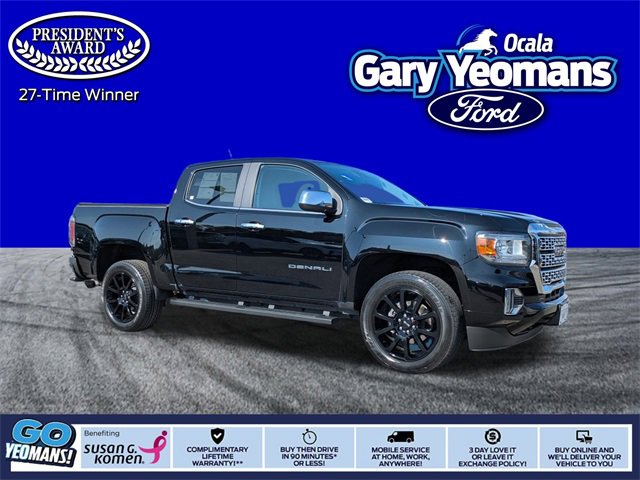 Used 2022 GMC Canyon Denali w/ Denali Black Edition Package