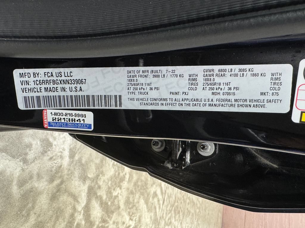 Used 2022 RAM 1500 Big Horn AWD/4WD image 30