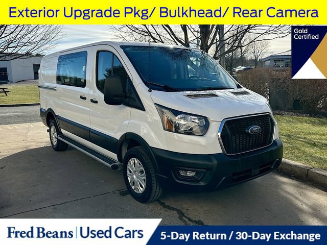 Certified 2024 Ford Transit 250 Low Roof w/ Exterior Upgrade Package
