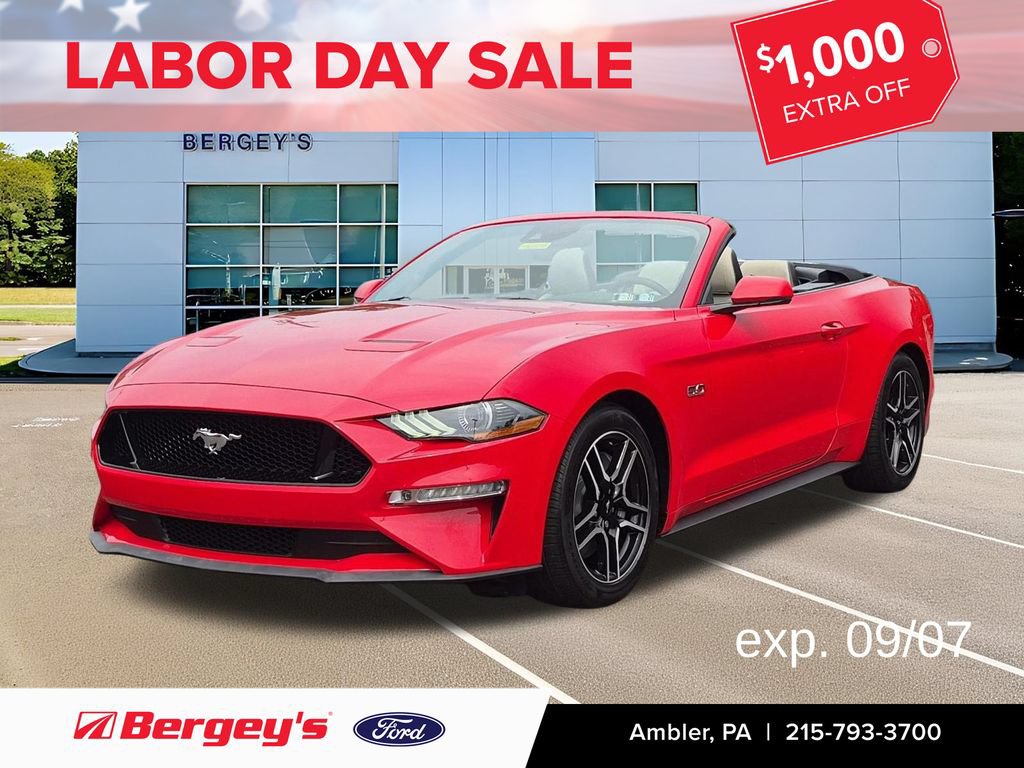 Certified 2019 Ford Mustang GT Premium w/ Ford Safe & Smart Package