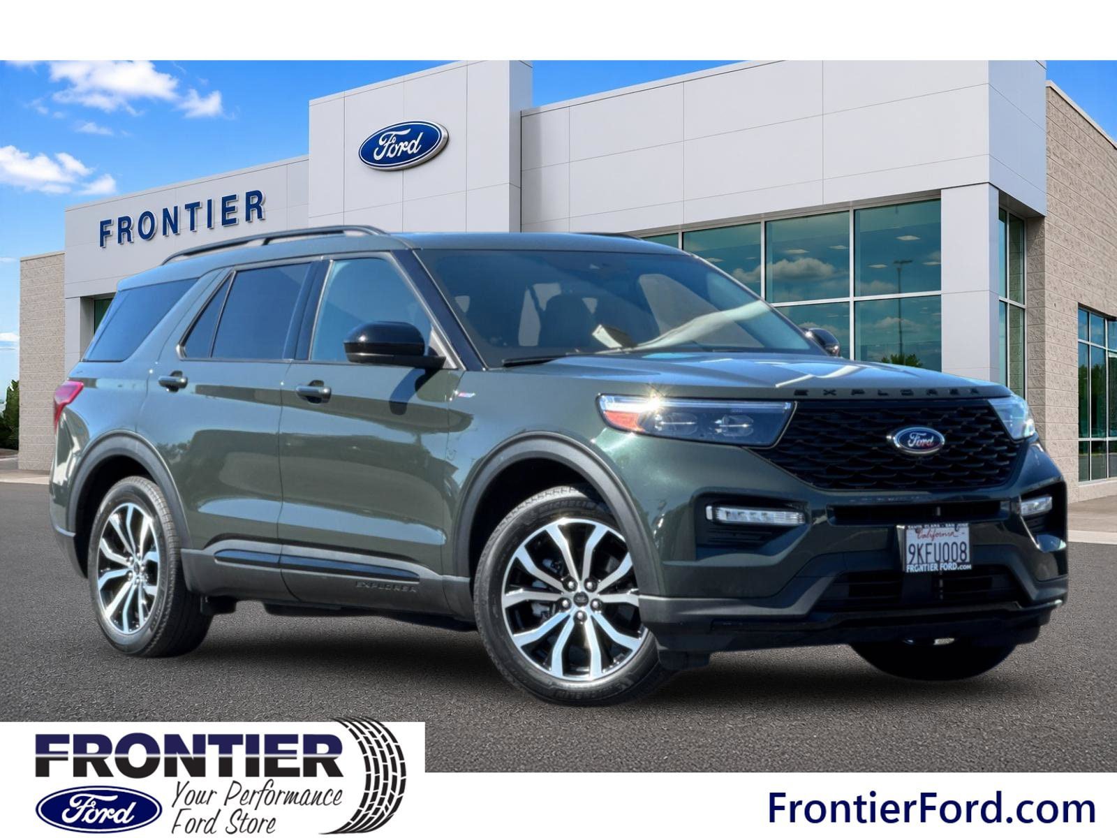 Certified 2023 Ford Explorer ST-Line w/ Class IV Trailer Tow Package RWD image 3