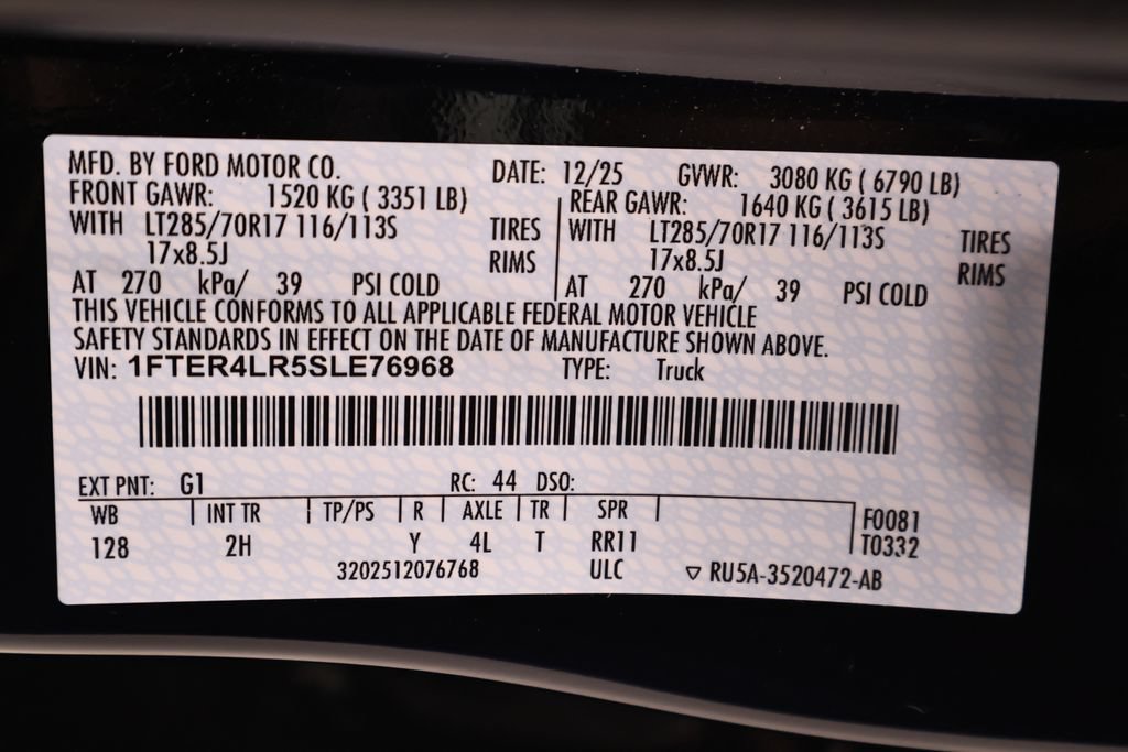 Certified 2025 Ford Ranger Raptor AWD/4WD image 51