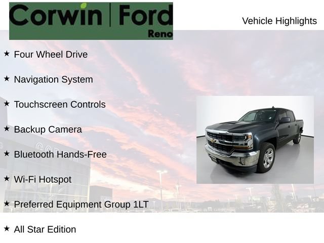 Used 2018 Chevrolet Silverado 1500 LT w/ LT Eassist Package AWD/4WD image 8