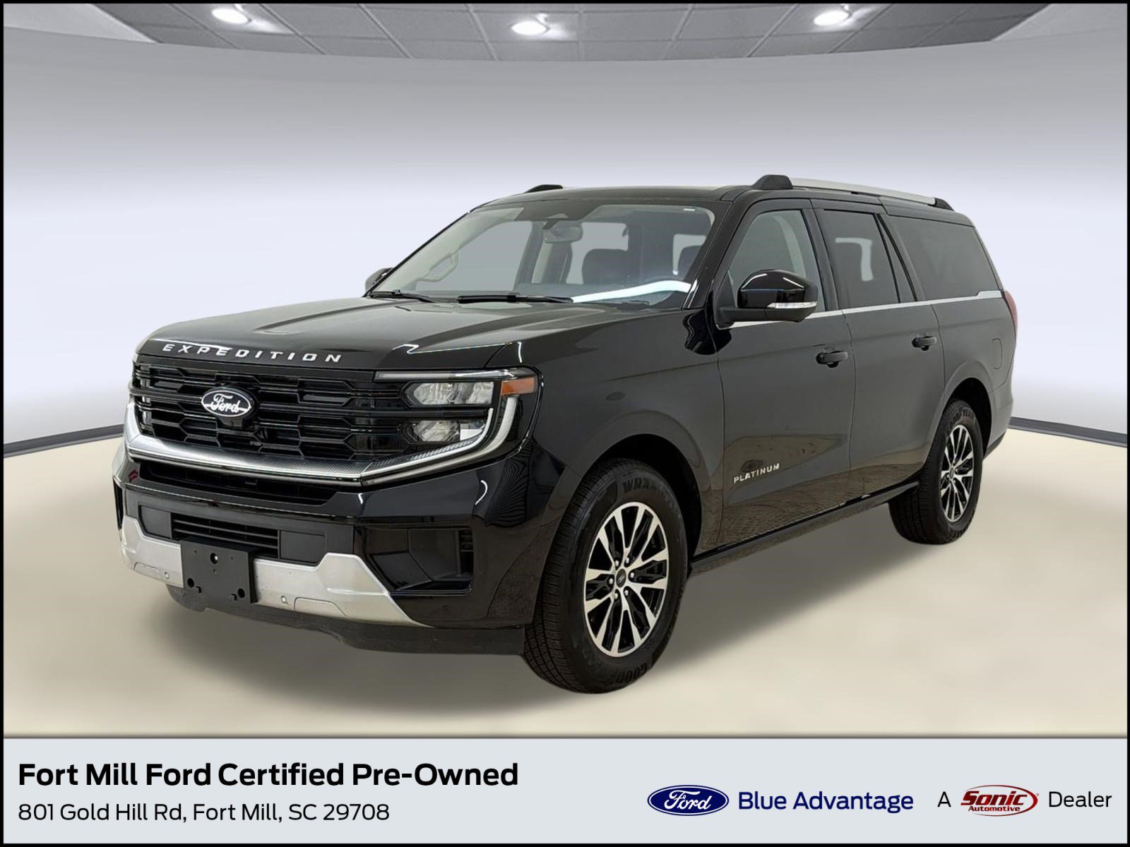 Certified 2025 Ford Expedition Max Platinum