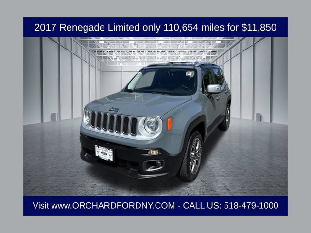 Used 2017 Jeep Renegade Limited AWD/4WD image 1