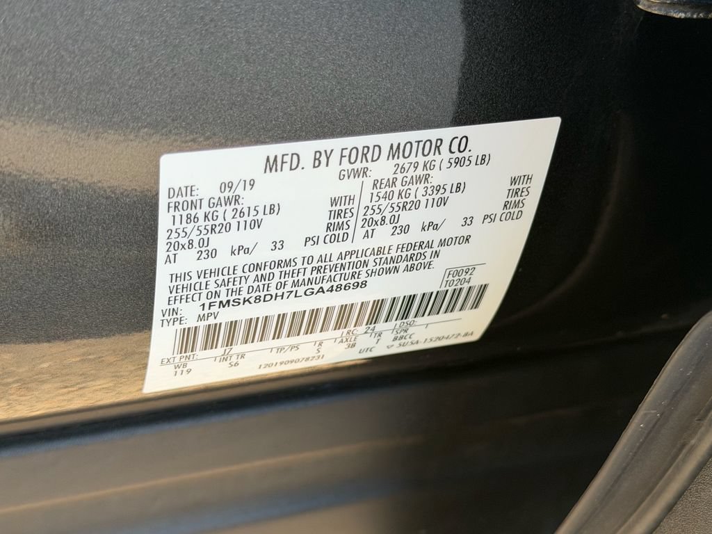 Certified 2020 Ford Explorer XLT w/ Equipment Group 202A AWD/4WD image 18