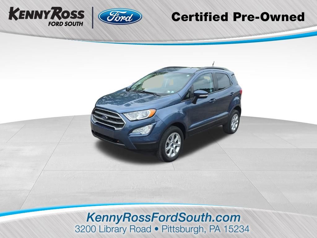 Certified 2022 Ford EcoSport SE w/ SE Convenience Package