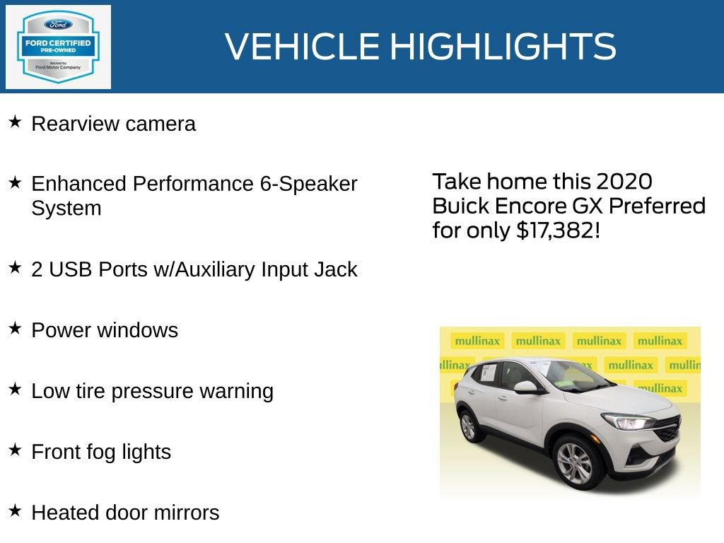 Used 2020 Buick Encore GX Preferred image 24