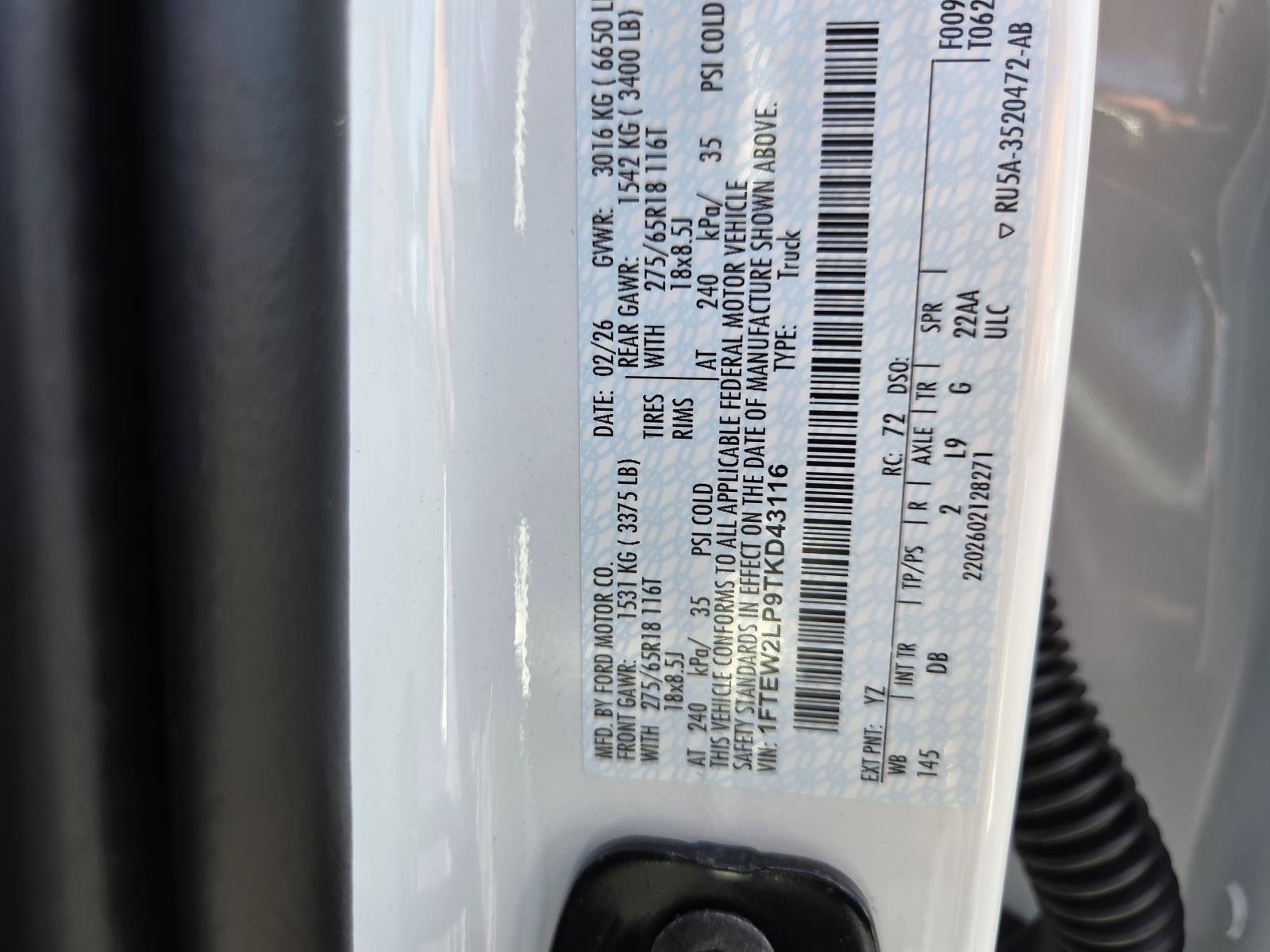 Certified 2026 Ford F150 STX AWD/4WD image 29