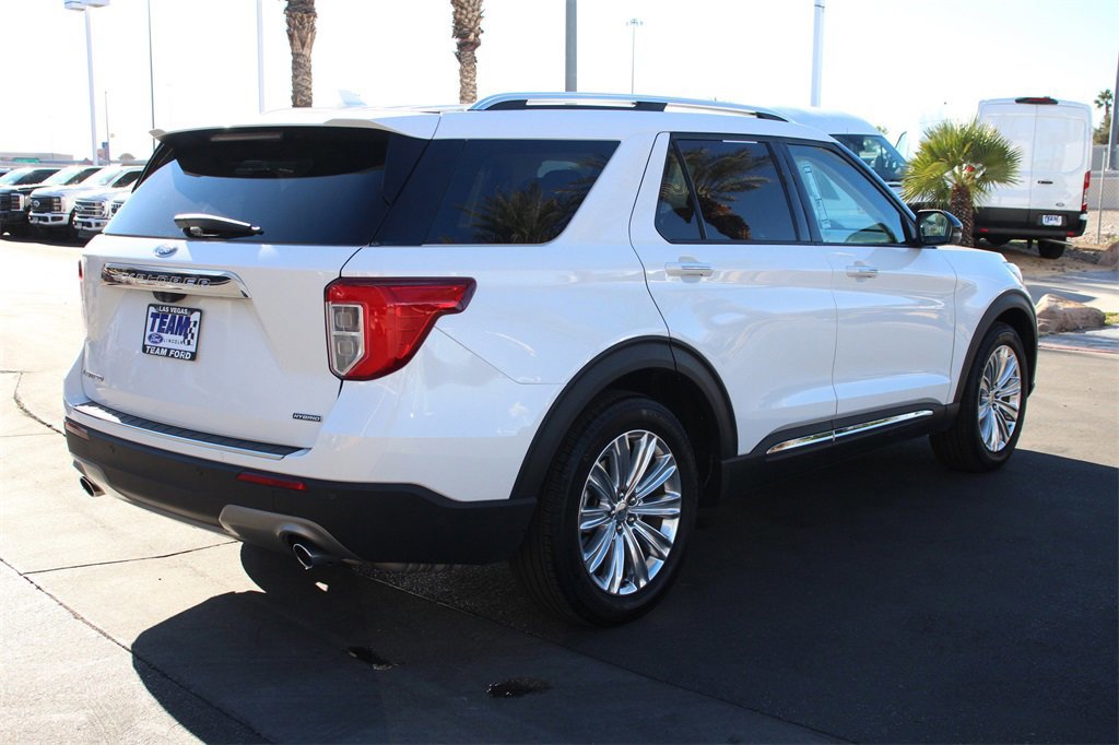 Certified 2021 Ford Explorer Limited w/ Hybrid Equipment Group 310A image 7