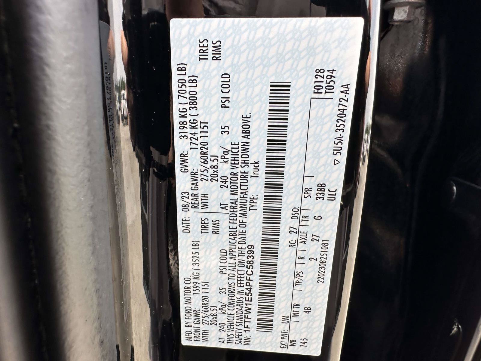 Certified 2023 Ford F150 XLT w/ Equipment Group 302A High AWD/4WD image 35