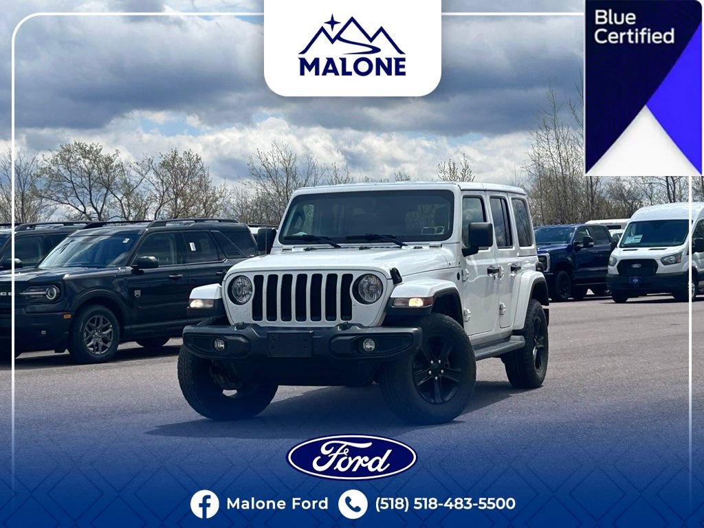 Used 2021 Jeep Wrangler Unlimited Sahara AWD/4WD image 1