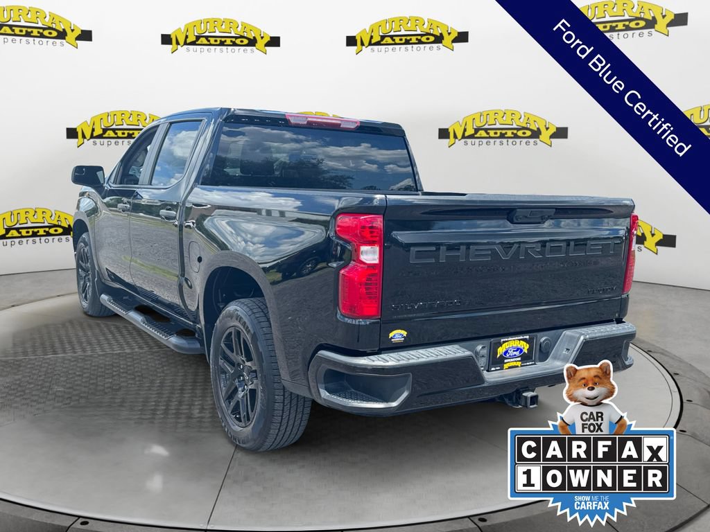Used 2024 Chevrolet Silverado 1500 Custom w/ Turbomax Blackout Package RWD image 4