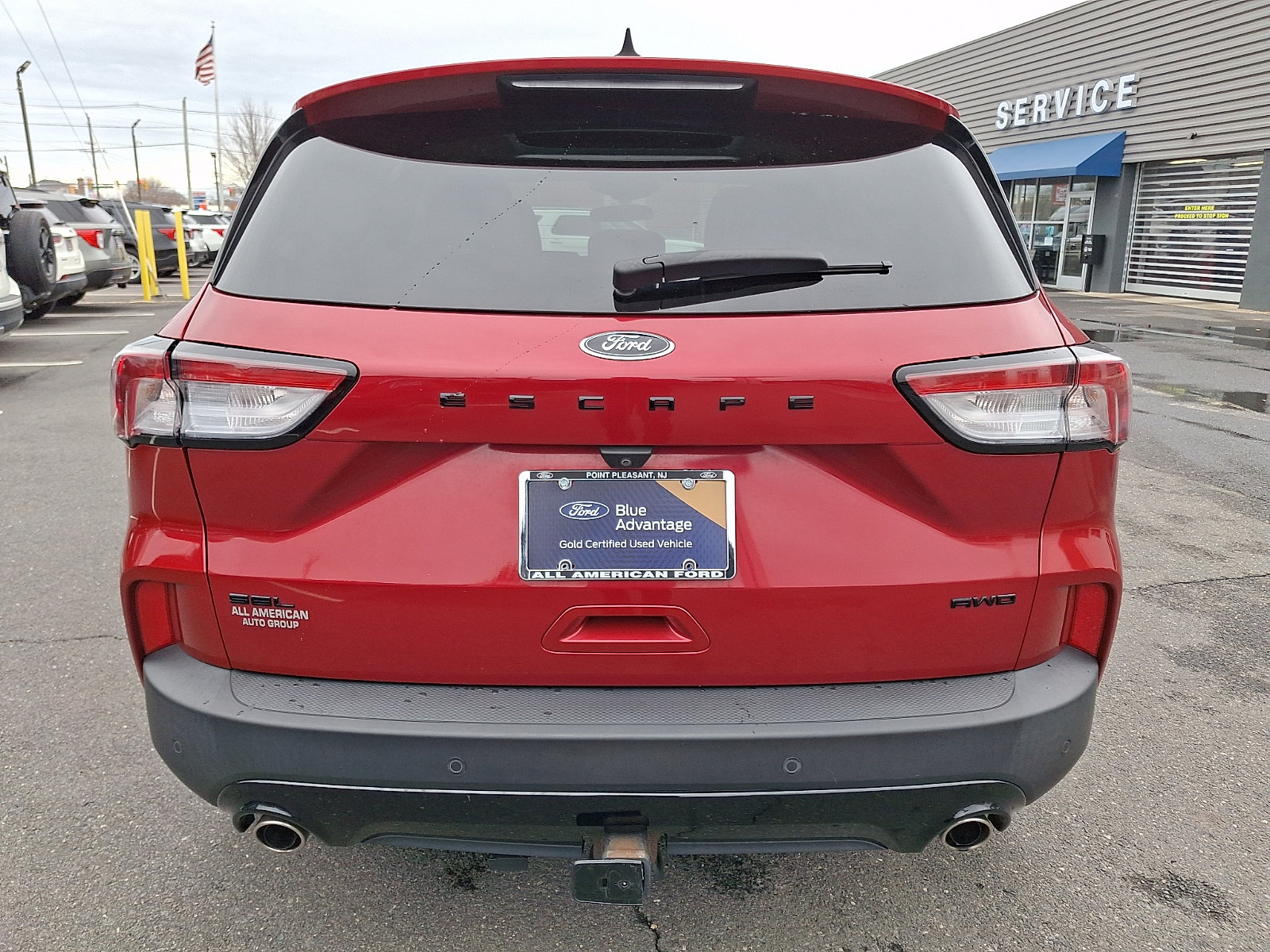 Certified 2022 Ford Escape SEL w/ SEL Stealth AWD Package image 9
