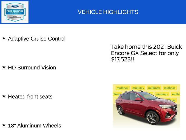 Used 2021 Buick Encore GX Select w/ Advanced Technology Package image 20