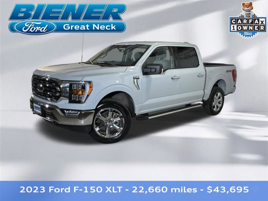 Certified 2023 Ford F150 XLT w/ Equipment Group 302A High AWD/4WD image 1