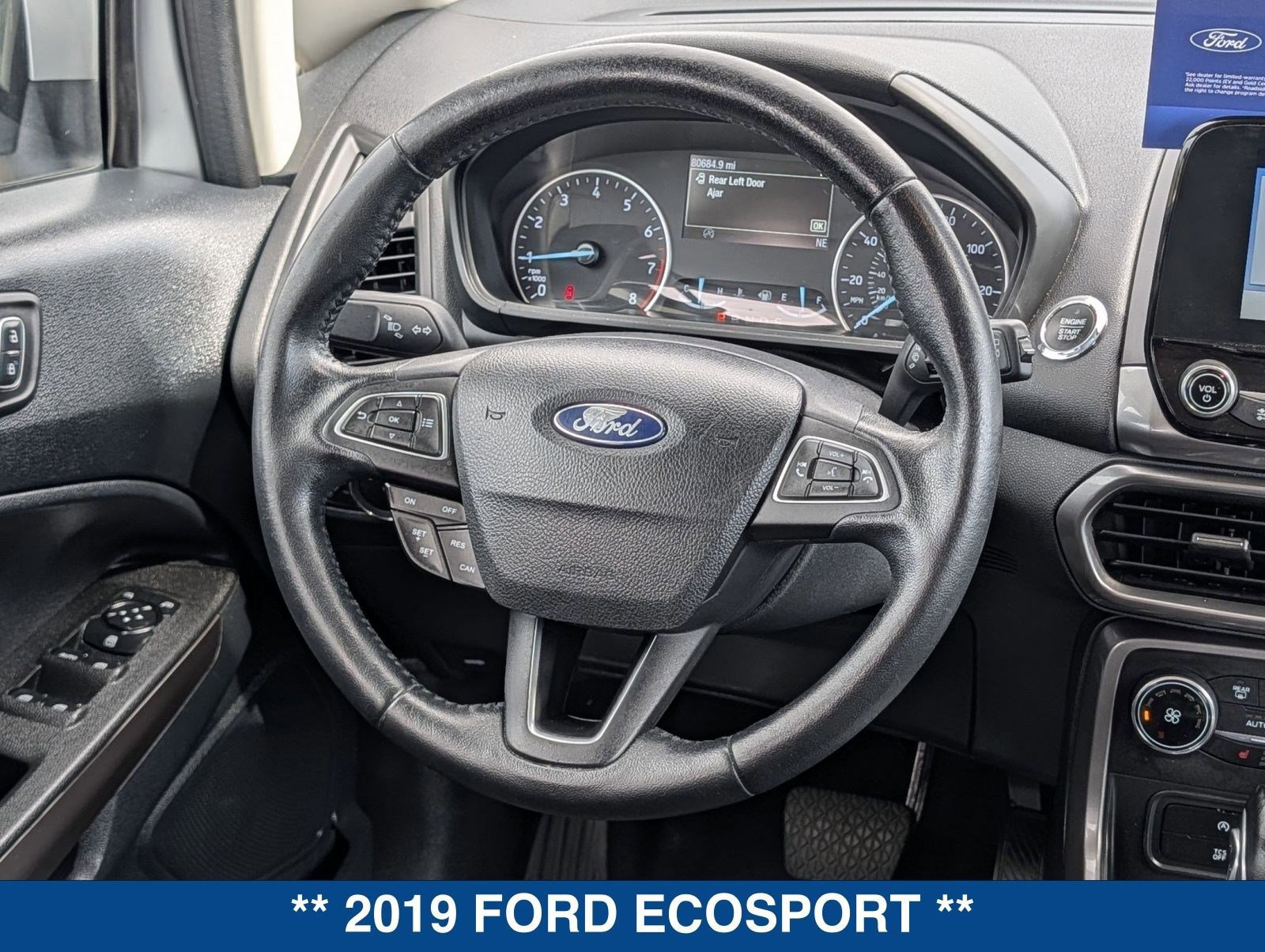 Certified 2019 Ford EcoSport SE w/ Interior Protection Package image 16