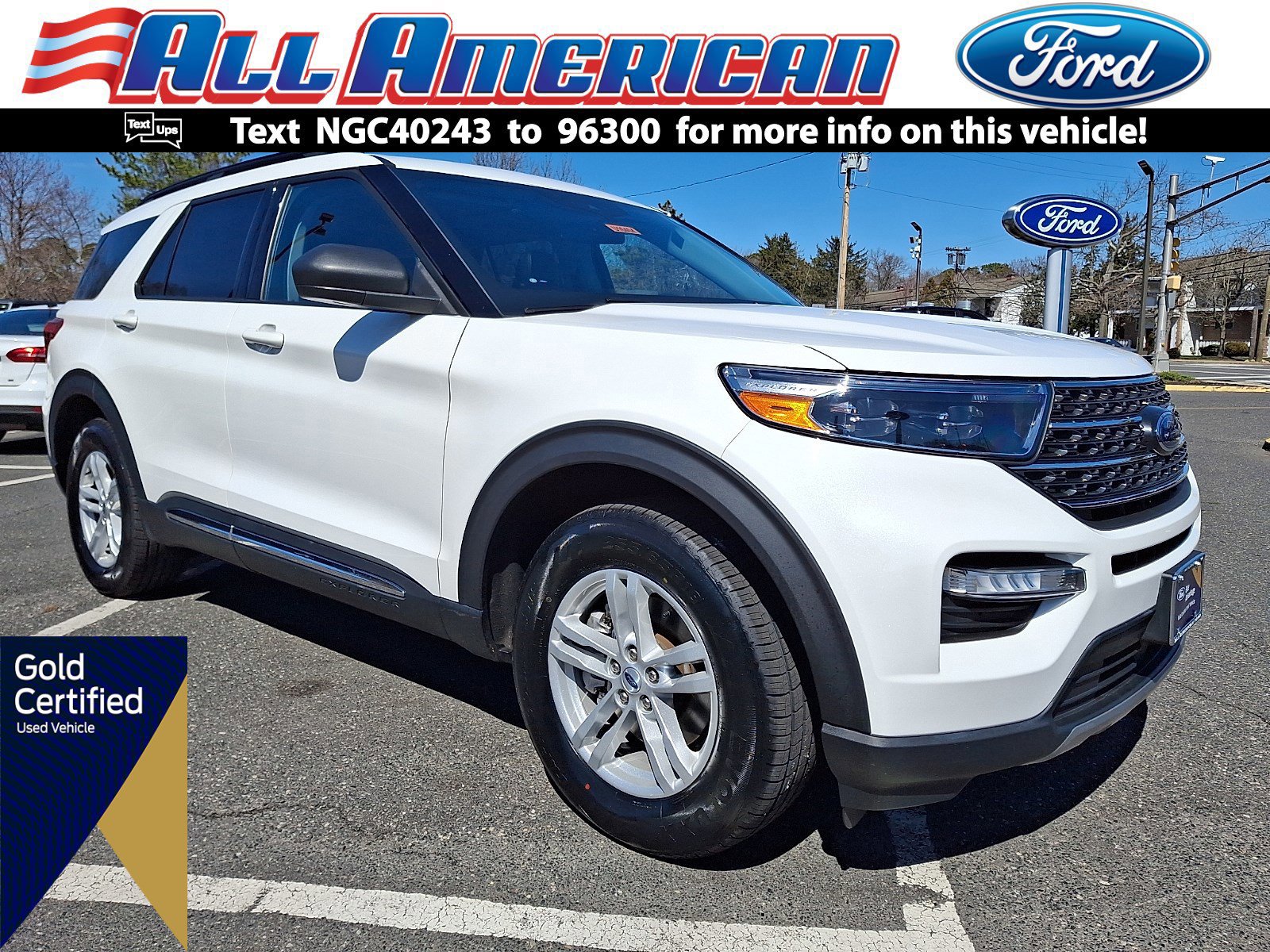 Certified 2022 Ford Explorer XLT w/ Equipment Group 202A