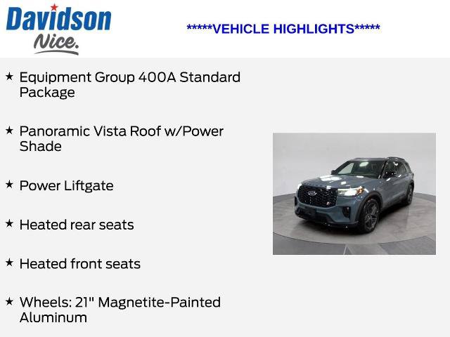 Certified 2025 Ford Explorer ST AWD/4WD image 5
