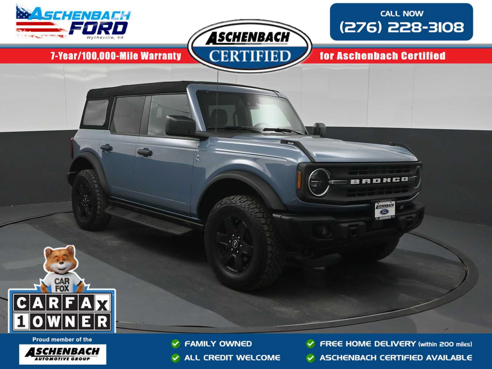 Certified 2024 Ford Bronco Black Diamond AWD/4WD image 1