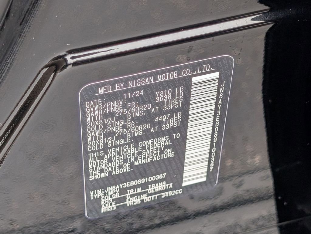 Used 2025 Nissan Armada Platinum image 58